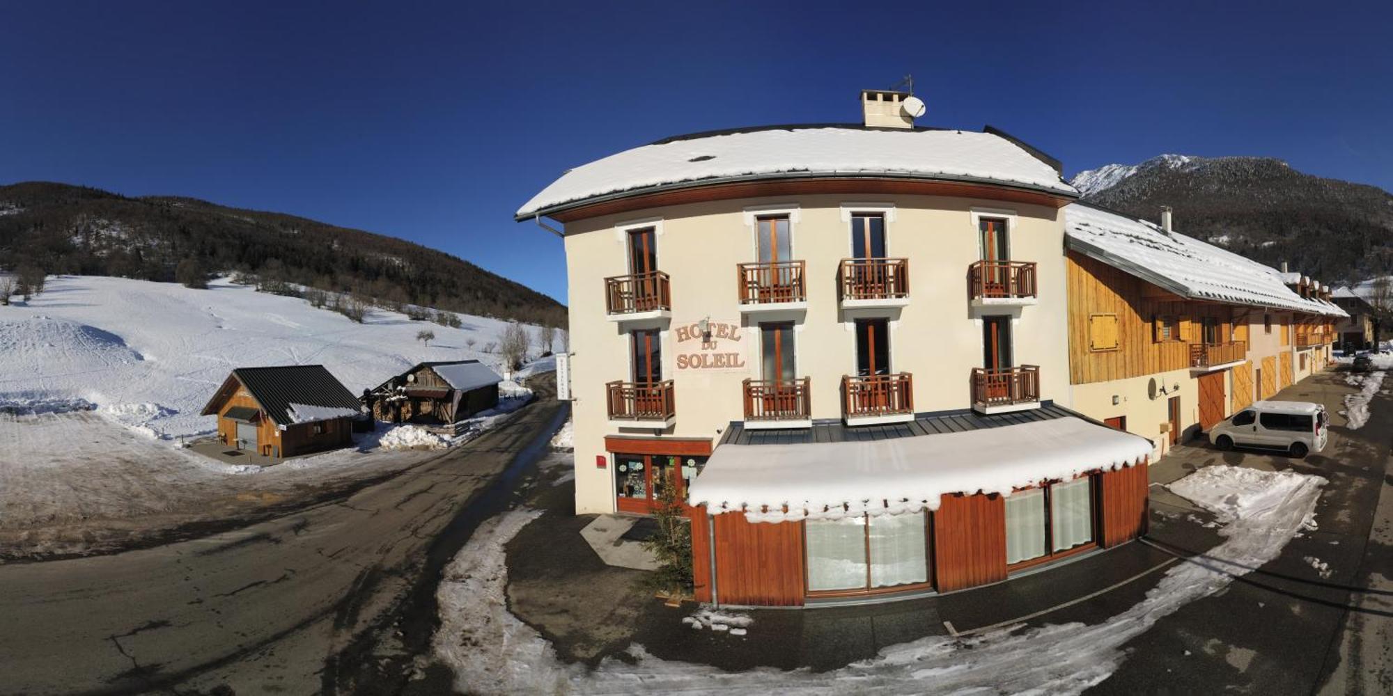 Hotel Du Soleil Aillon-le-Jeune Екстер'єр фото