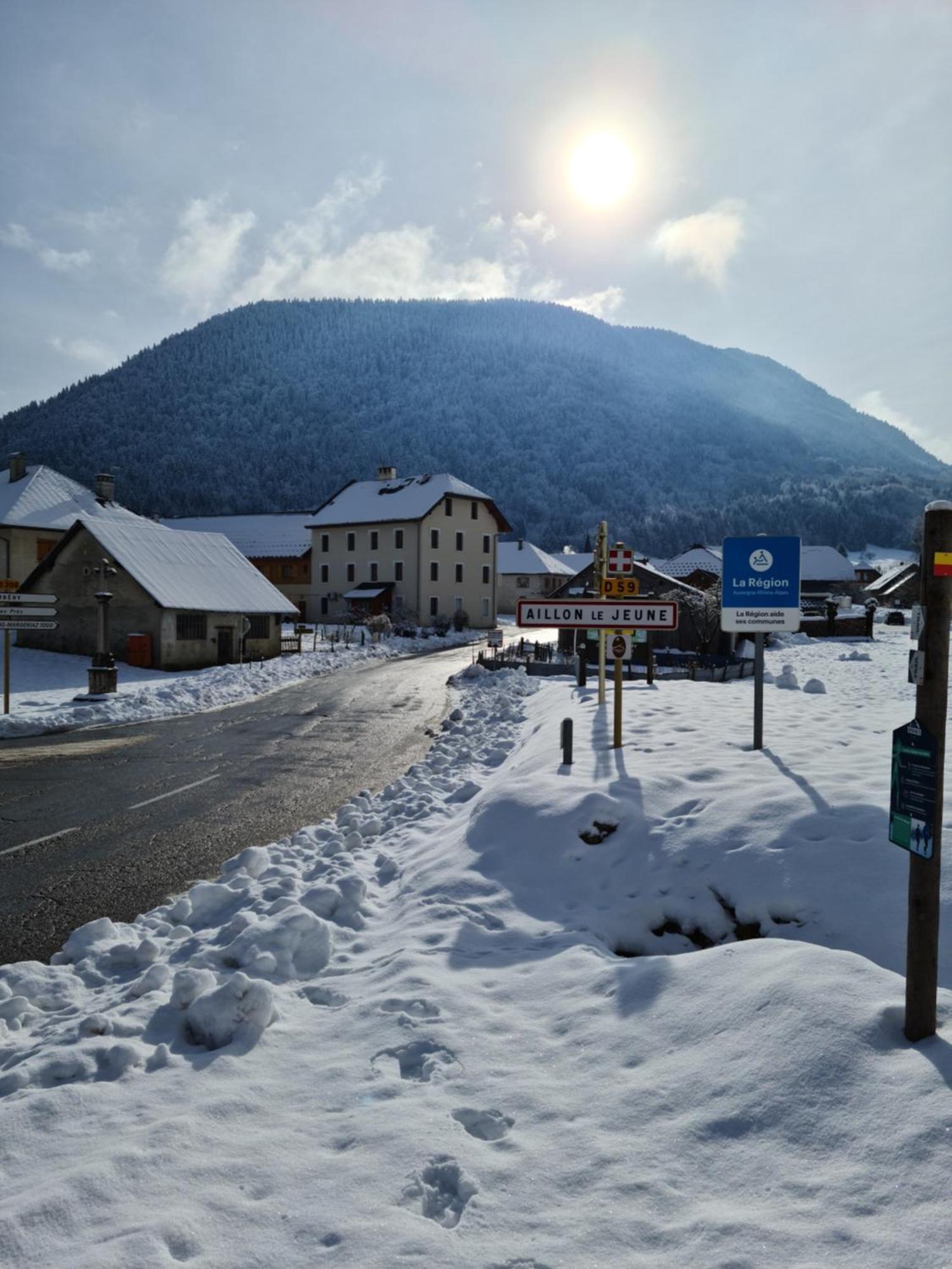 Hotel Du Soleil Aillon-le-Jeune Екстер'єр фото